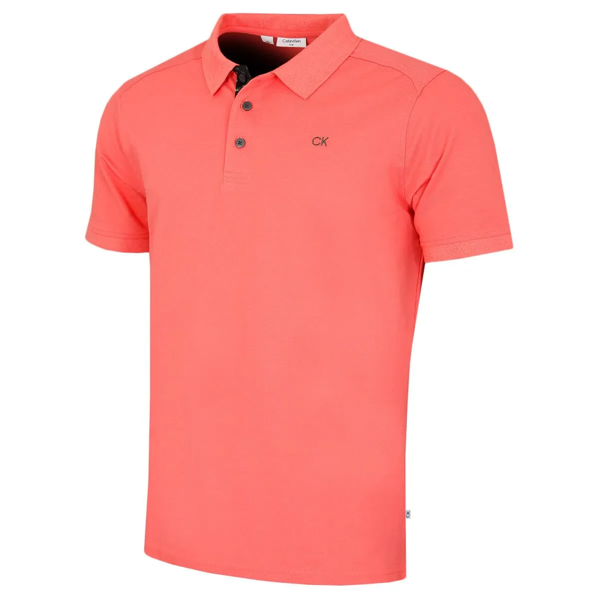 Calvin Klein Polo Golf Uomo Campus Pesca Mimetica - L - immagine 1