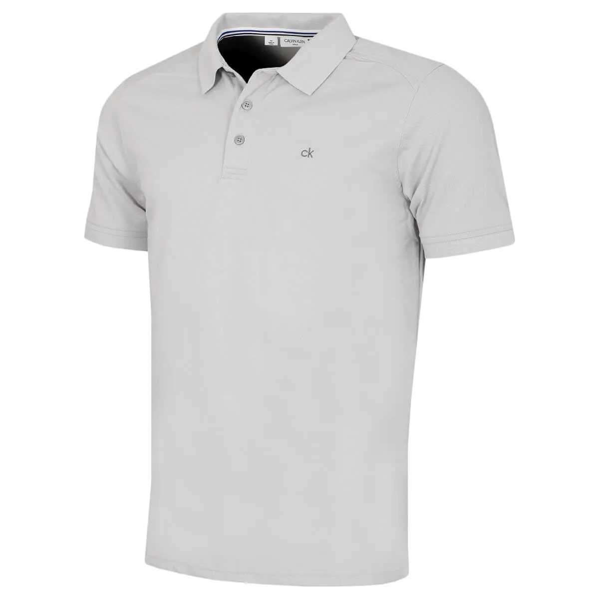 Calvin Klein Campus Polo Golf Uomo - Argento - L - immagine 1
