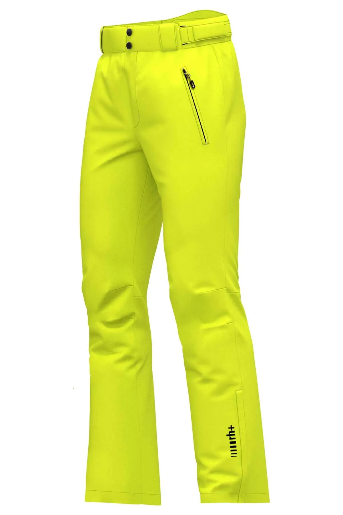 RH+ Pantaloni da Sci Logic da Uomo, Verde Acido, S - immagine 4