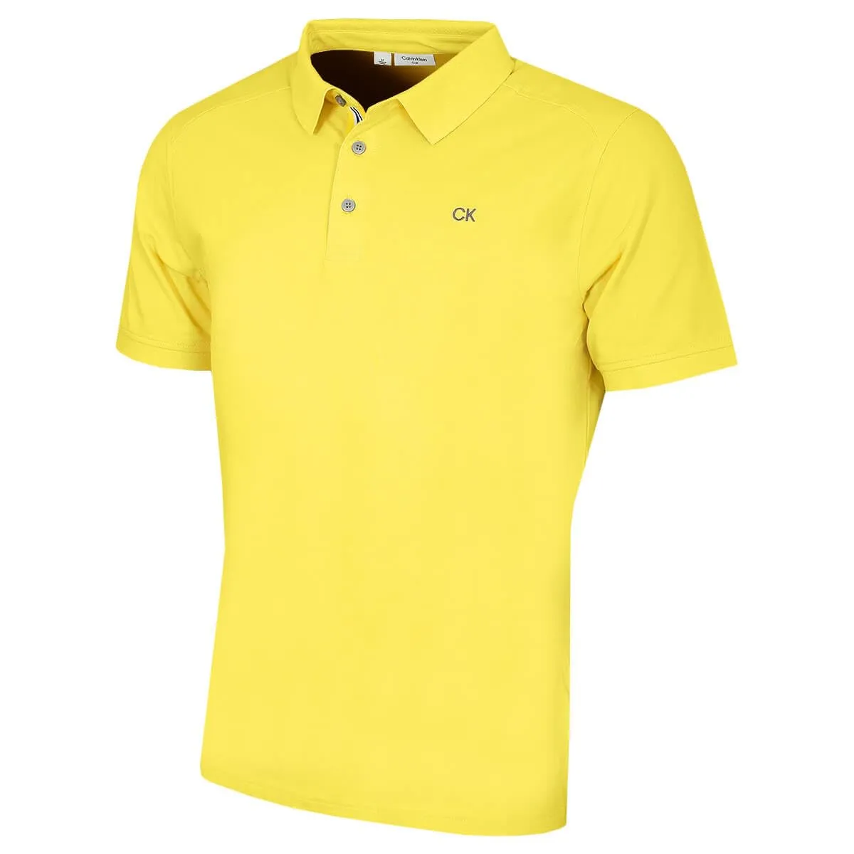 Calvin Klein Polo Golf Uomo Campus Lemon Sport - L - immagine 1