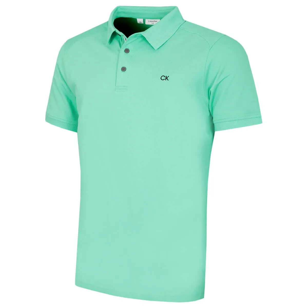 Calvin Klein Polo Golf Uomo Campus Mint Sport - L - immagine 1