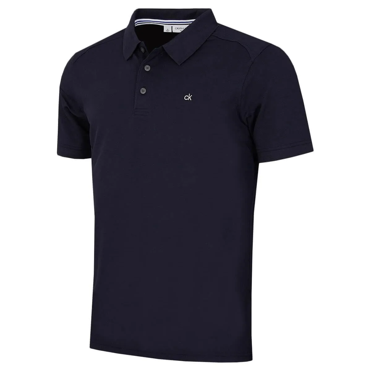 Calvin Klein Polo Golf Uomo Campus Blu Marino - 5XL - immagine 1