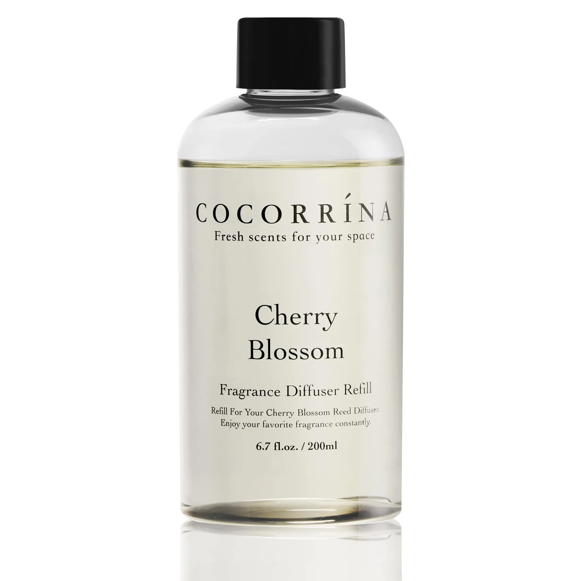 COCORRÍNA Ricarica Diffusore Ambiente Cherry Blossom 200ml con 8 Bastoncini - immagine 1