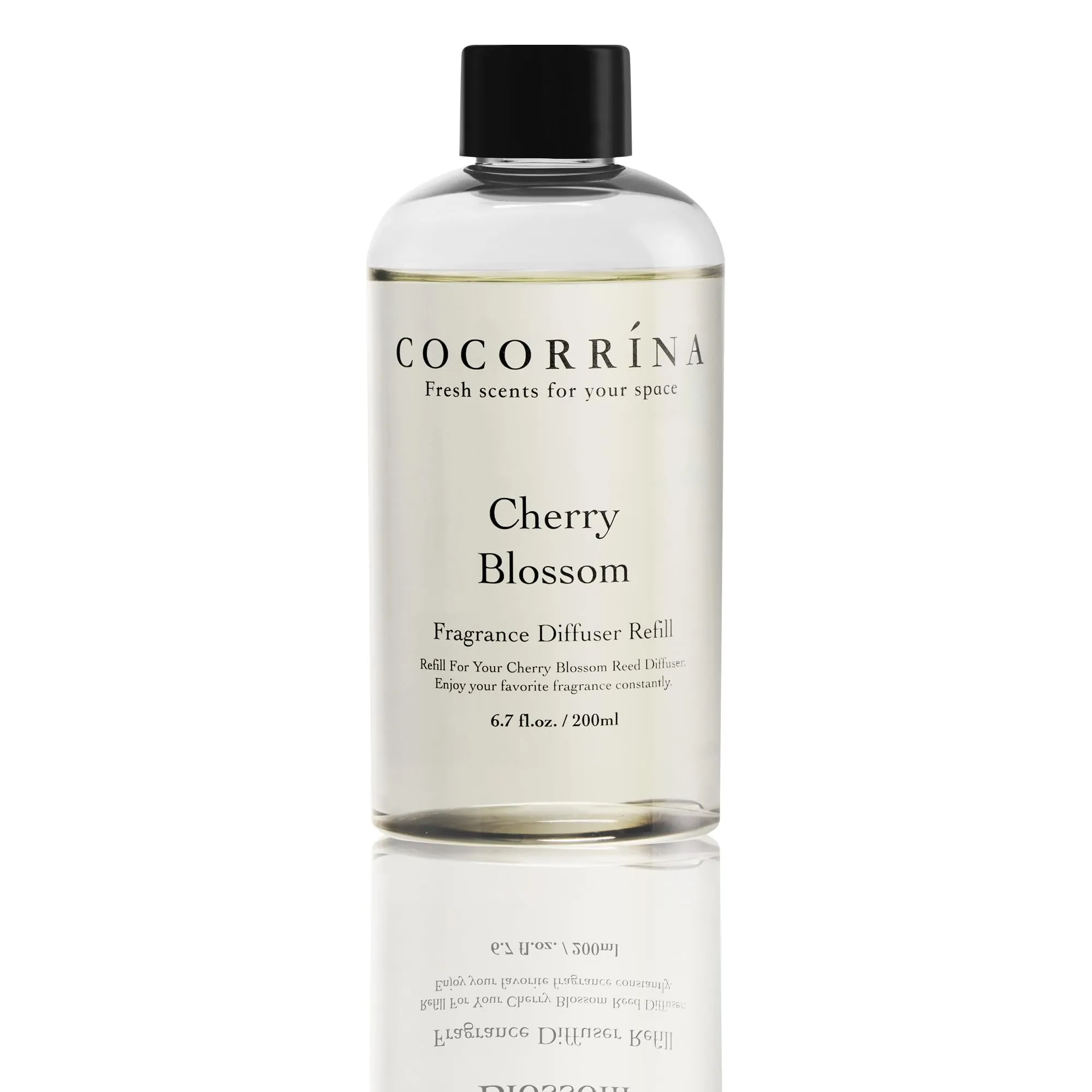 COCORRÍNA Ricarica Diffusore Ambiente Cherry Blossom 200ml con 8 Bastoncini - immagine 4
