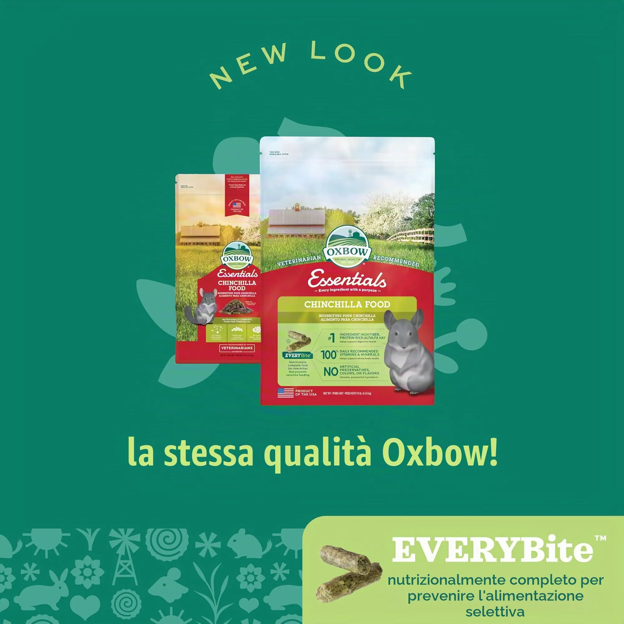 Oxbow Mangime per Chinchilla - 4500 g - immagine 11