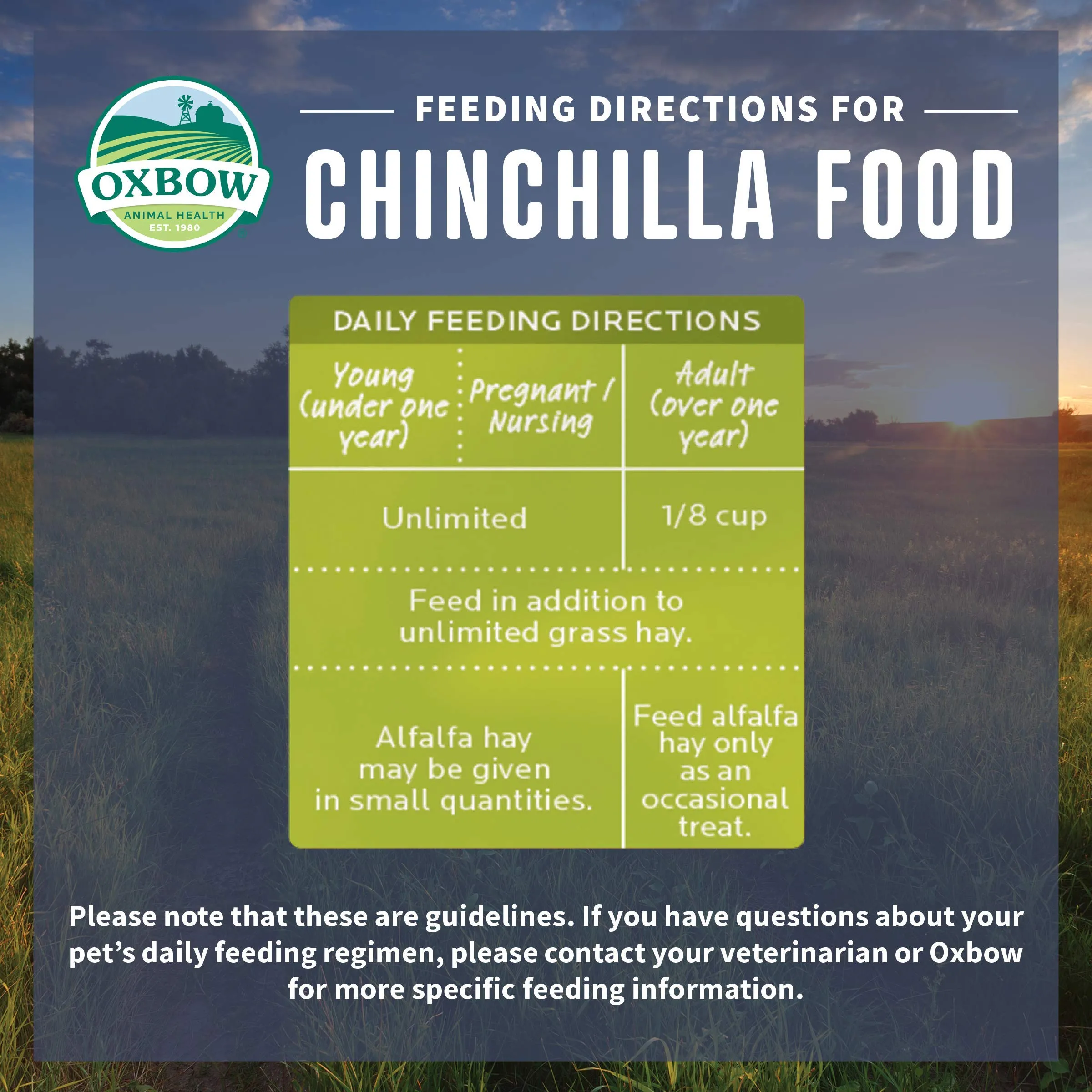 Oxbow Mangime per Chinchilla - 11.34 kg - immagine 5
