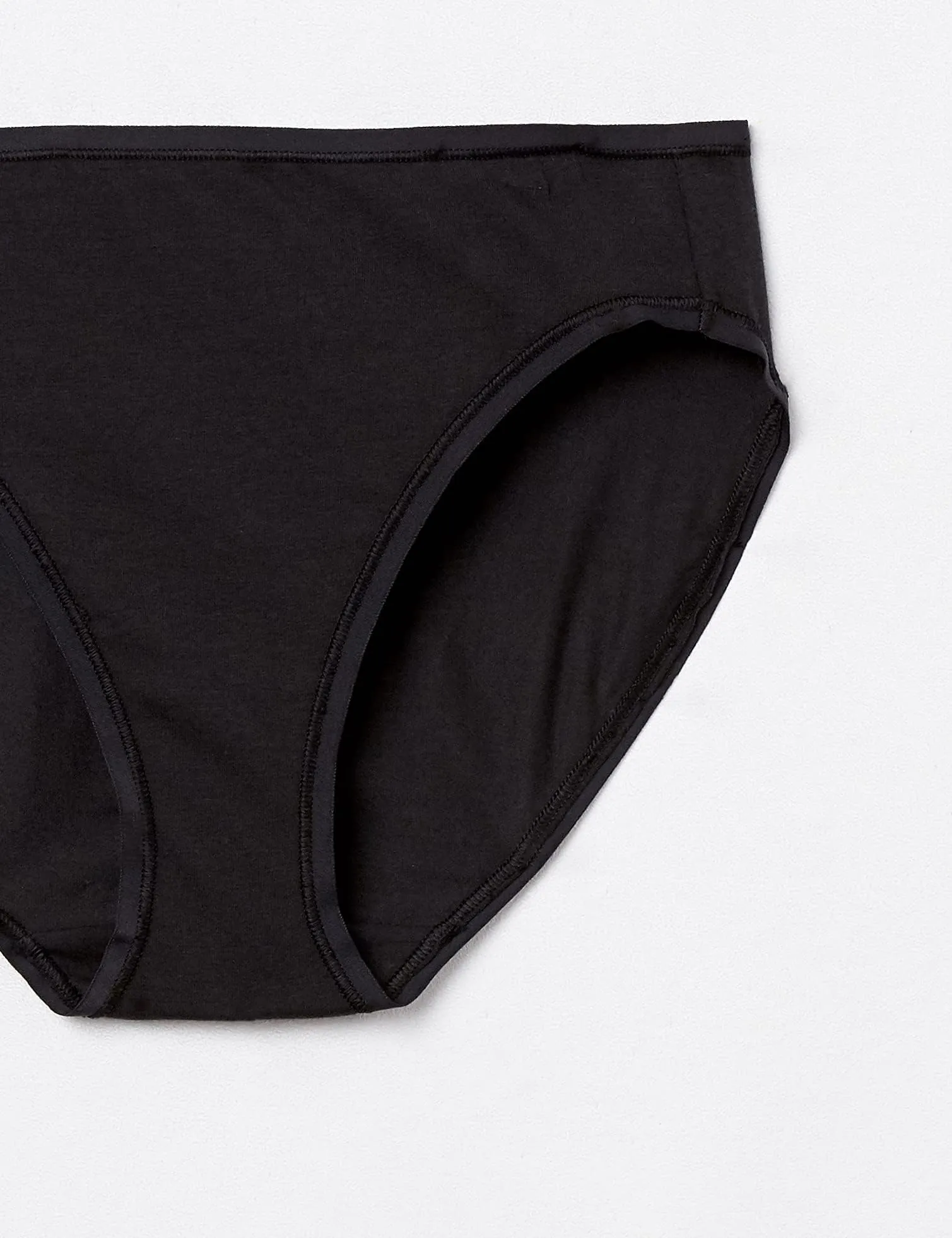 Amazon Essentials Slip Sgambate in Cotone e Spandex Donna, Confezione da 6, Nero, 44 - immagine 5