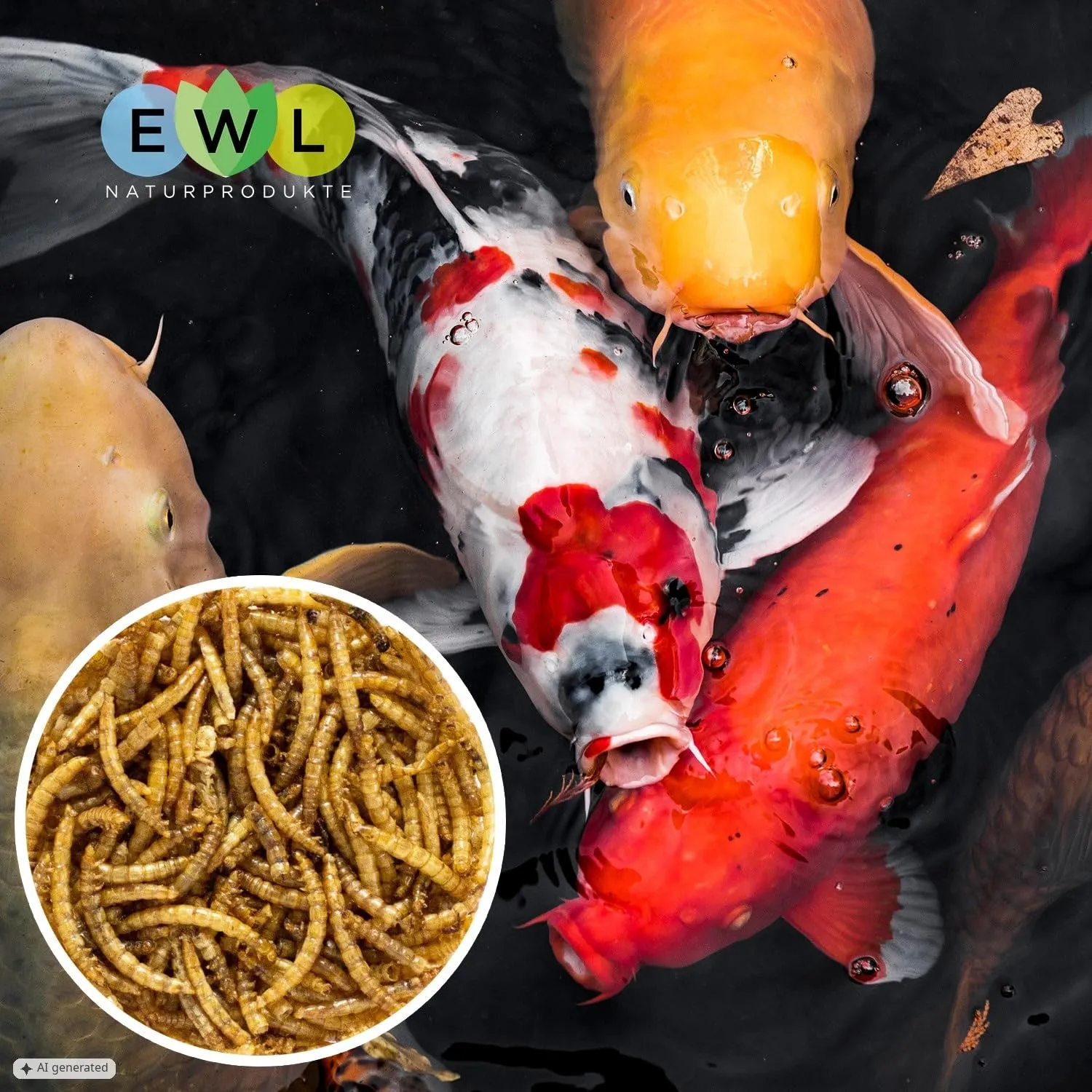 EWL Naturprodukte Vermi della Farina Essiccati, 800 g - immagine 5