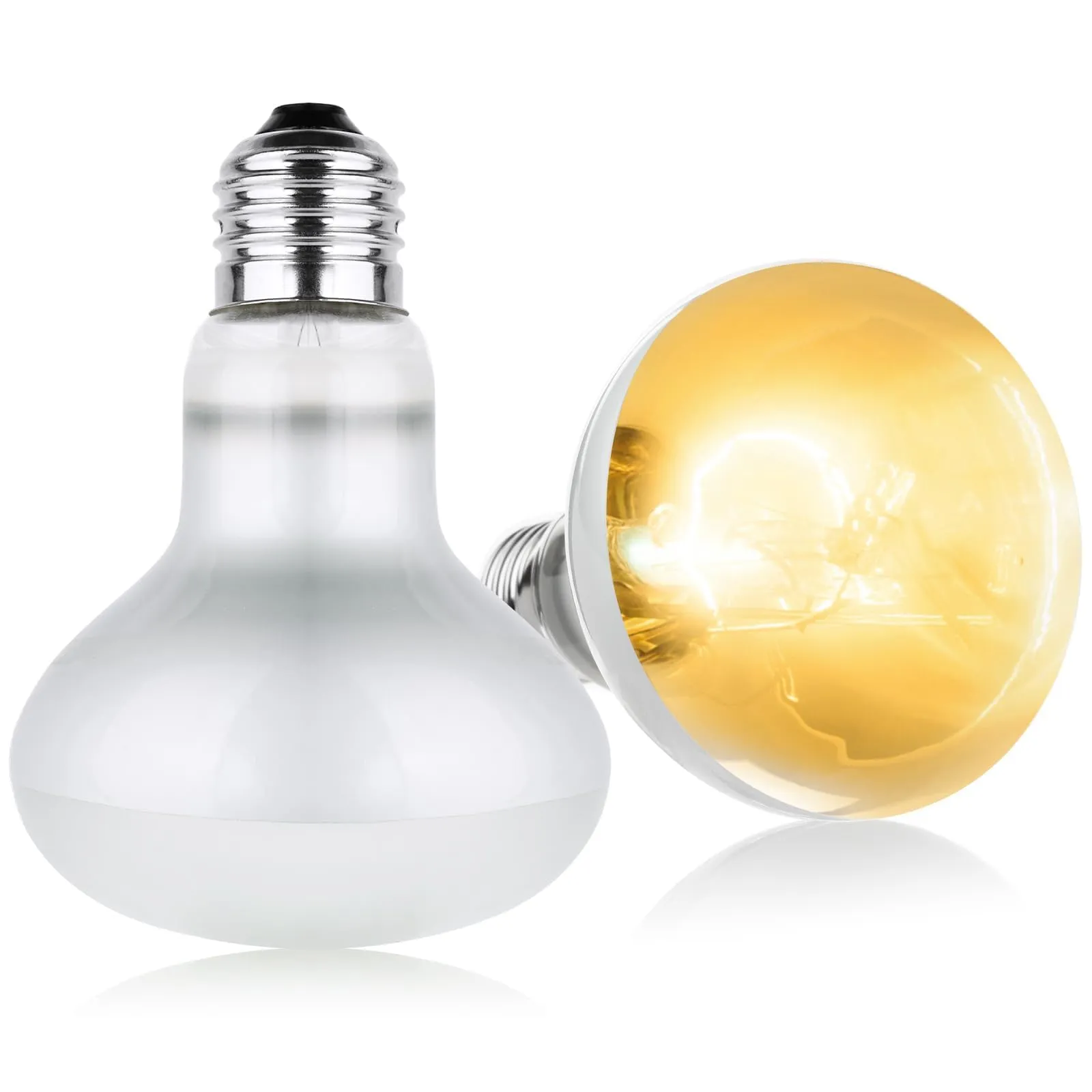 Adiwo Lampada riscaldante a infrarossi per rettili, 100W, E27, Ceramica, a spettro completo - immagine 1