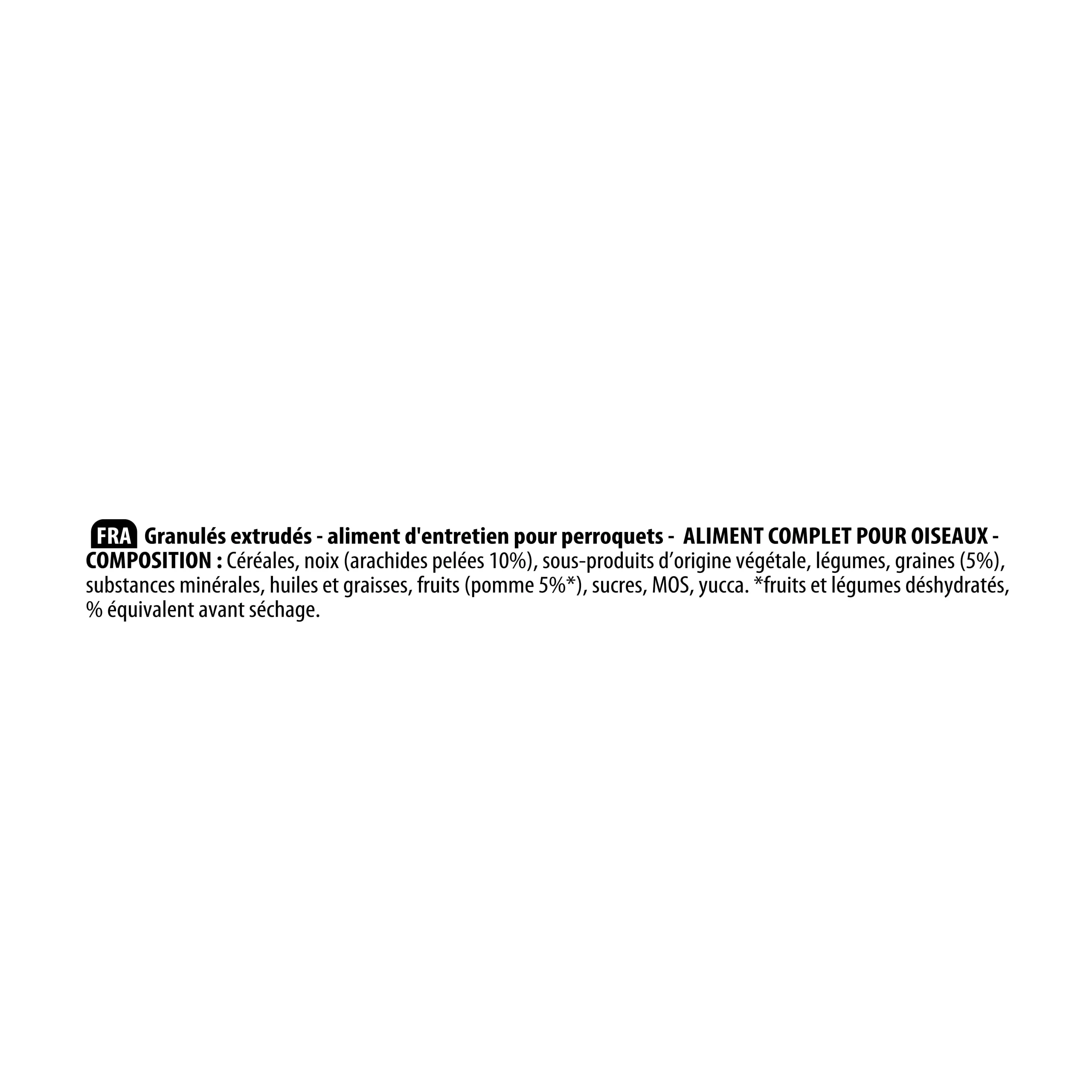Versele-Laga NutriBird P15 Tropical Pellet Estrusi Alimento di Mantenimento per Pappagalli, 3kg - immagine 3