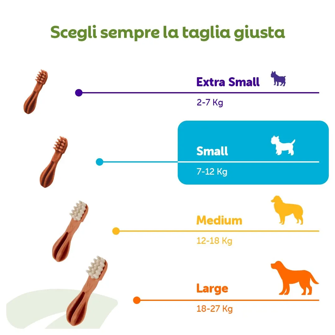 Whimzees Spazzolini da denti, Taglia S, 30 Pezzi - immagine 6