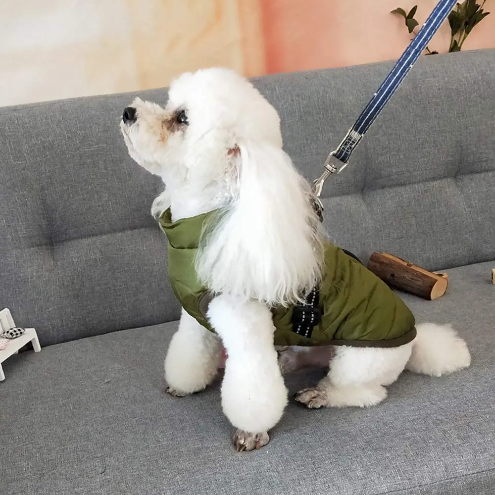 Oncpcare Pettorina Invernale per Cani, Verde, Taglia M - immagine 7