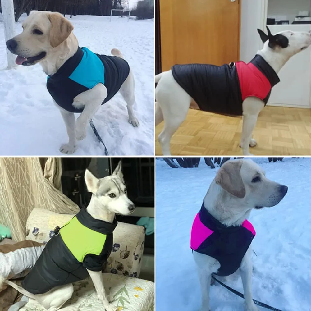FEimaX Cappotto Cani Impermeabile Invernale, Giacca Calda Antivento per Cane e Gatto - immagine 7
