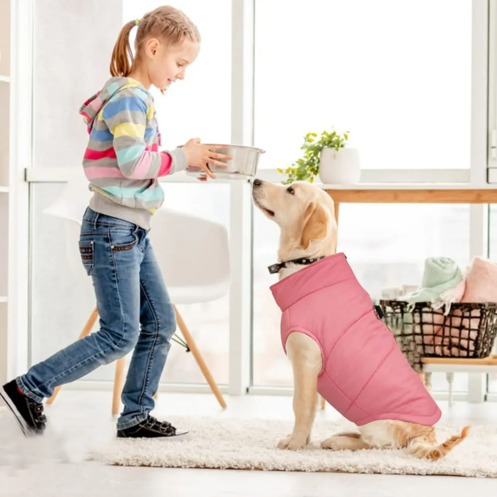 FEimaX Cappotto Impermeabile e Antivento per Cani, Giacca Invernale Imbottita per Cuccioli di Taglia Piccola, Media e Grande - immagine 6