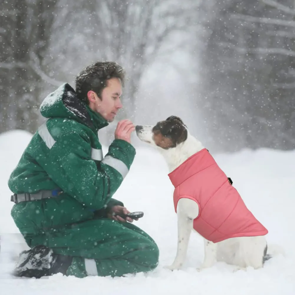 FEimaX Cappotto Impermeabile e Caldo per Cani, Giacca Invernale Antivento per Cuccioli e Cani di Taglia Piccola, Media e Grande - immagine 2