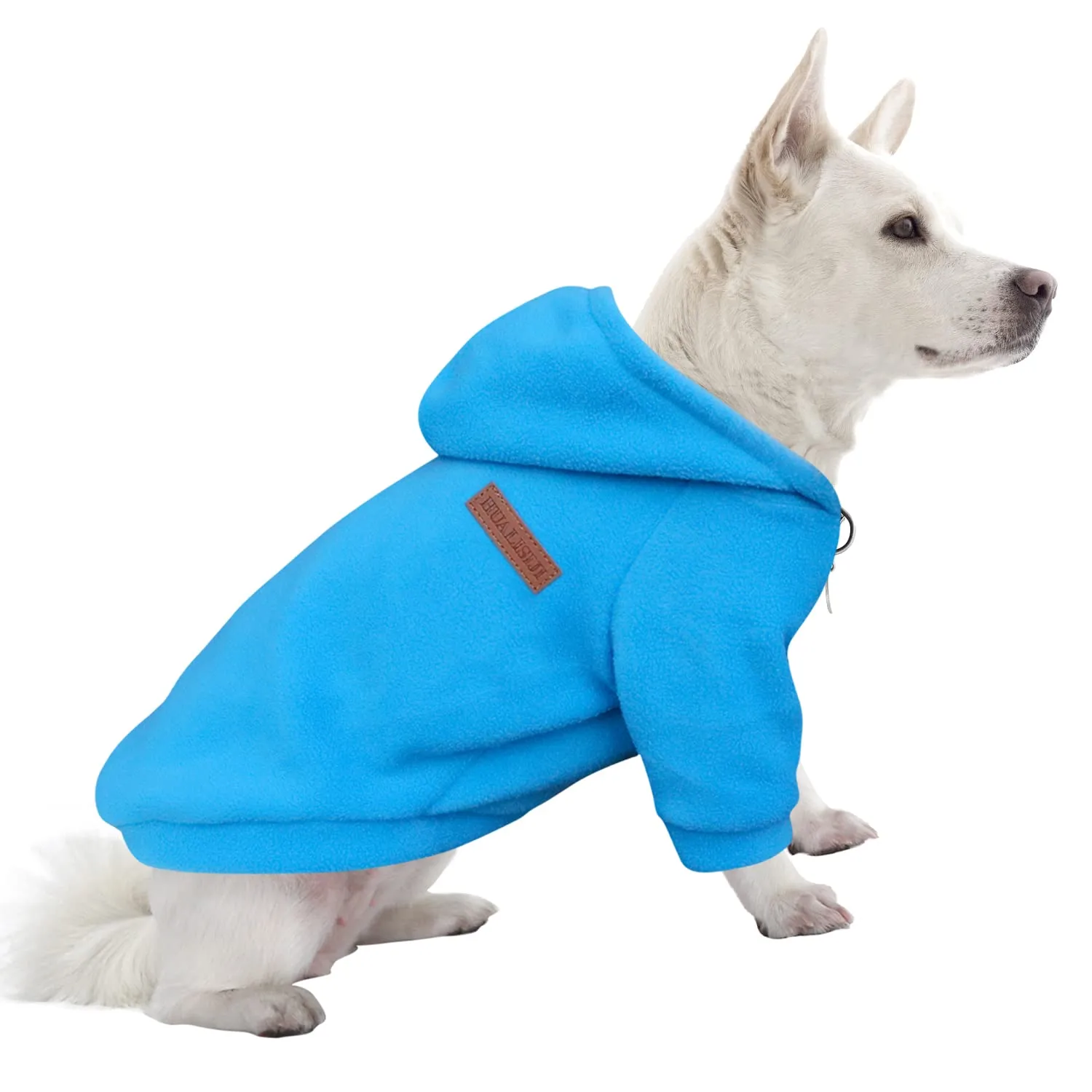 HuaLiSiJi Felpa con Cappuccio per Cani, XL, Blu - immagine 1