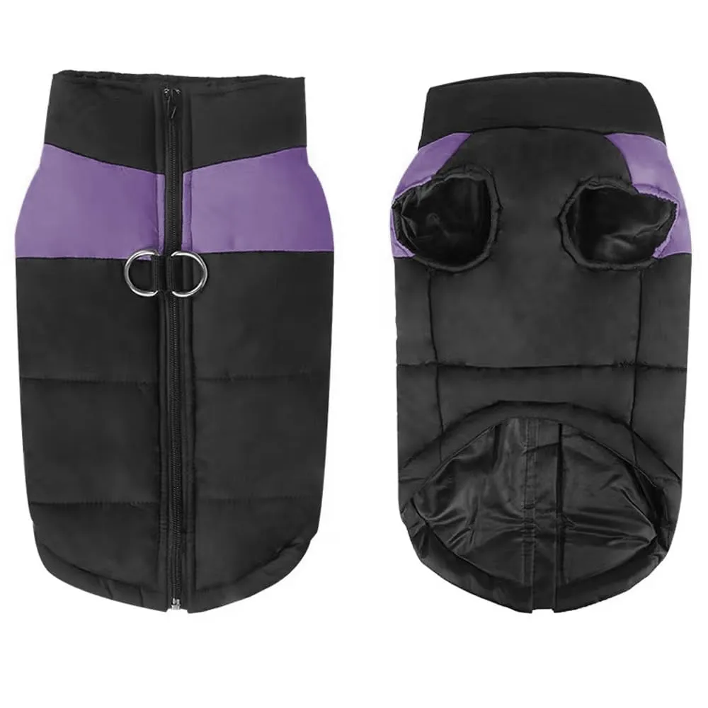 FEimaX Cappotto Cani Impermeabile Invernale Antivento in Cotone per Cane e Gatto - immagine 2