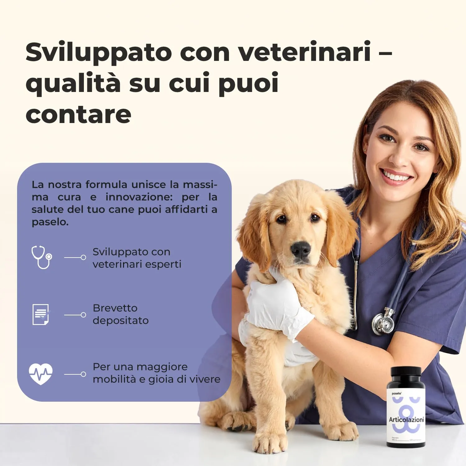 paselo Integratore Cane Articolazioni, 120 Compresse, 13 Principi Attivi - immagine 5