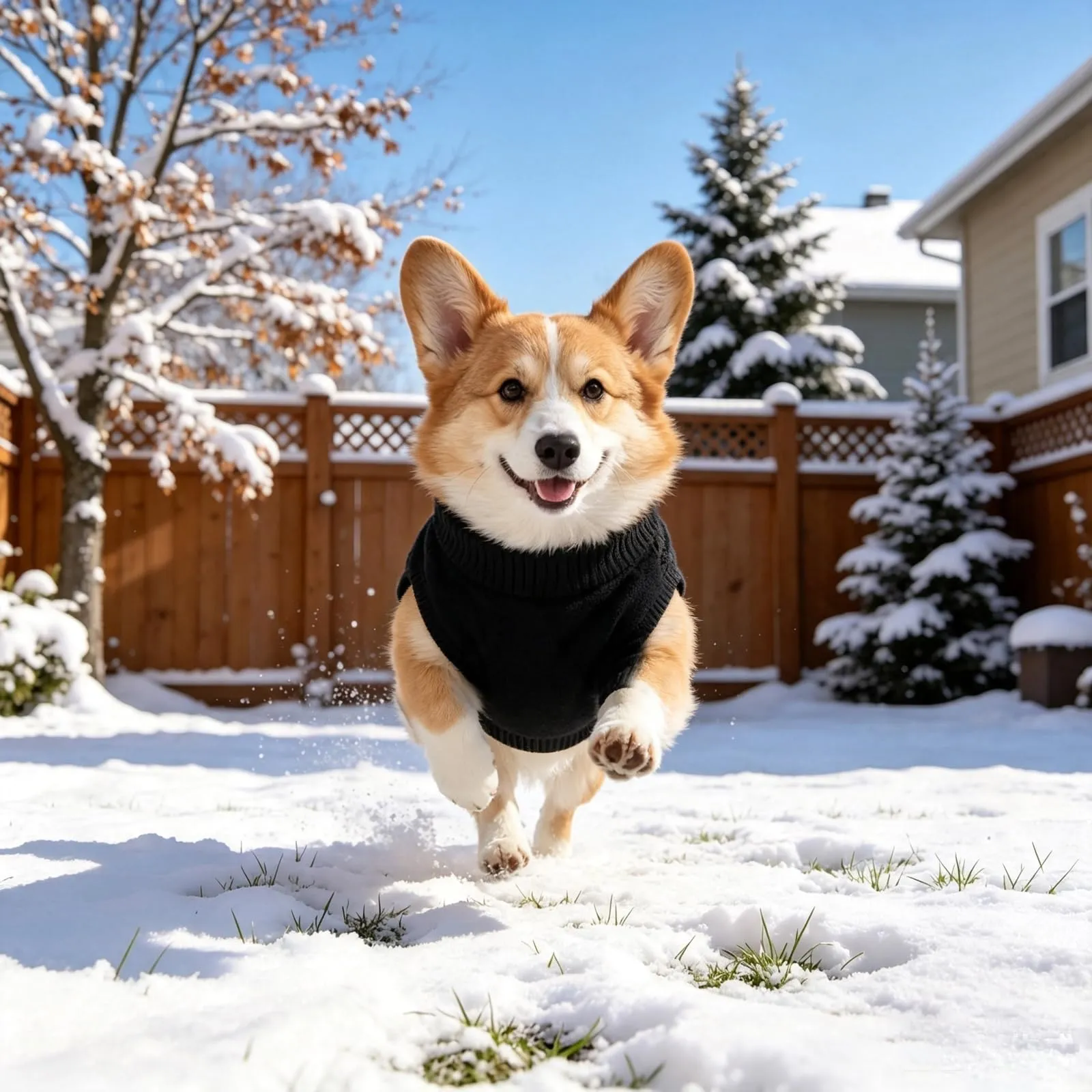 Beyinkoy Maglione lavorato a maglia per cani, Nero, M - immagine 3