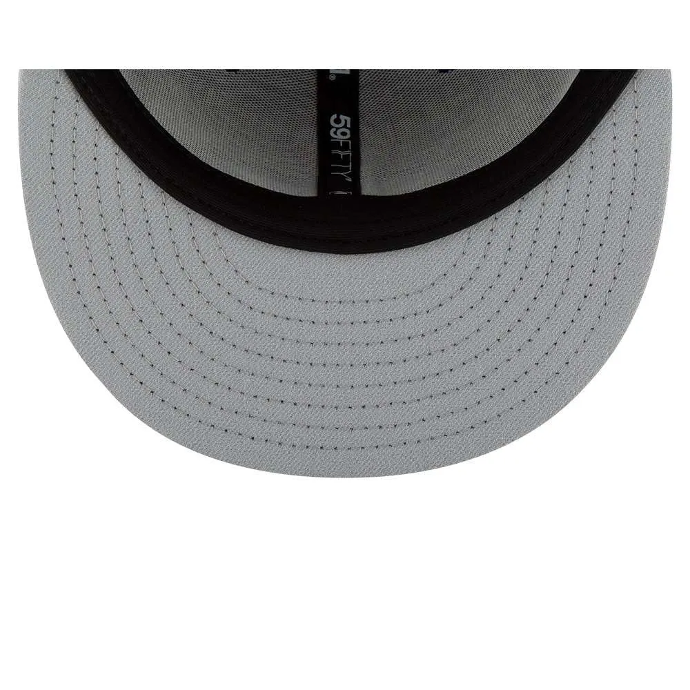 New Era New York Yankees Basic 59Fifty Berretto Aderente da Uomo, Nero/Bianco, 7.625 - immagine 5
