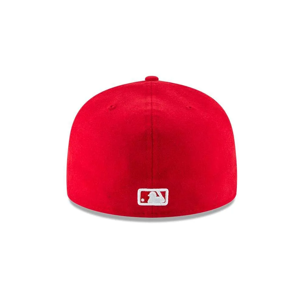 New Era York Yankees MLB Authentic Collection 59Fifty Cap, Scarlet/White, 7 1/2 - immagine 4