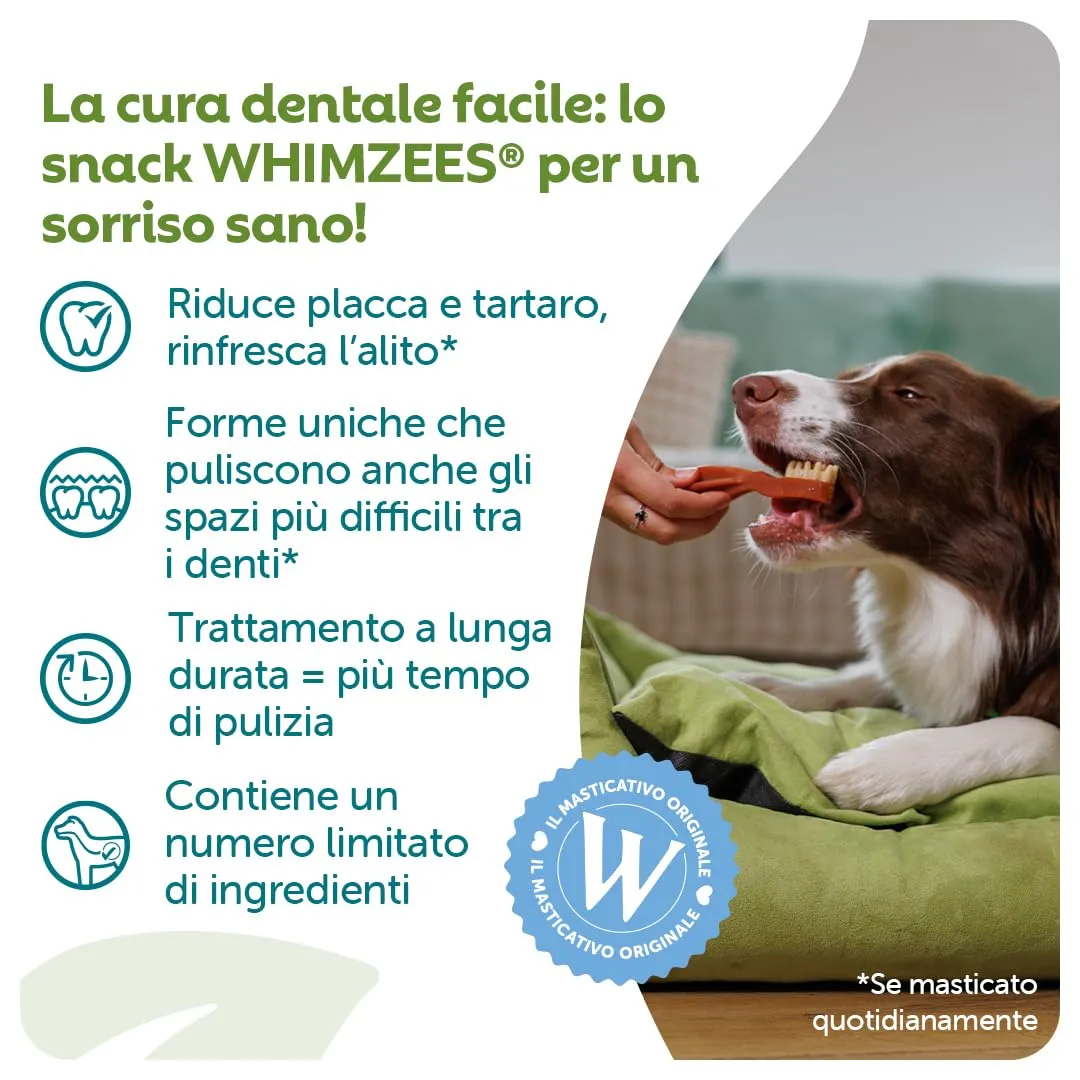 Whimzees Spazzolini da denti, Taglia M, 30 Pezzi - immagine 3