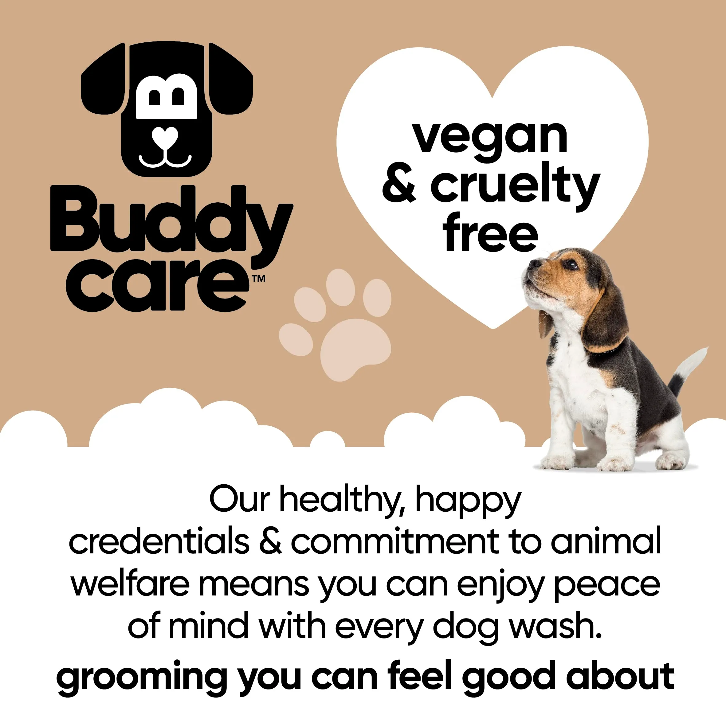 Buddycare Shampoo e Balsamo 2 in 1 per Cani al Cocco con Aloe Vera e Pro Vitamina B5, 500 ml - immagine 4