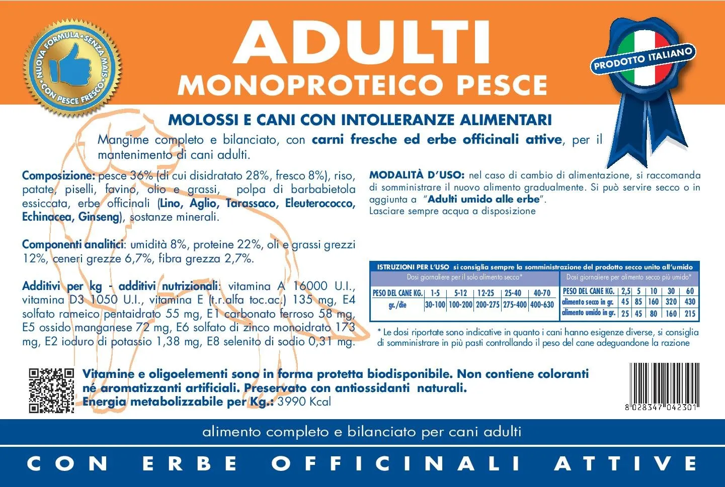 Satoha Vet Line Croccantini Adulti Gusto Pesce per Cani 12.5 kg - immagine 2