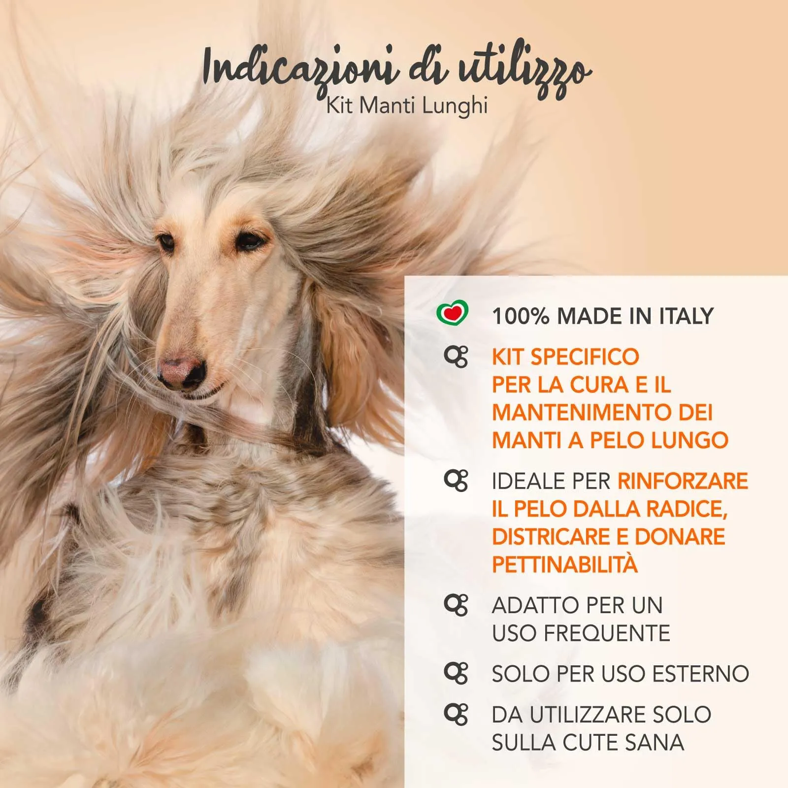 Yuup Kit Manti Lunghi - Shampoo, Balsamo Districante e Scioglinodi Lucidante per Cani e Gatti con Pelo Lungo - immagine 4