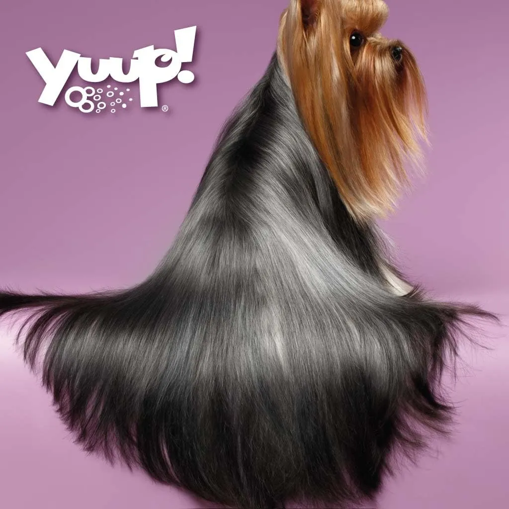 Yuup Kit Manti Lunghi - Shampoo, Balsamo Districante e Scioglinodi Lucidante per Cani e Gatti con Pelo Lungo - immagine 9