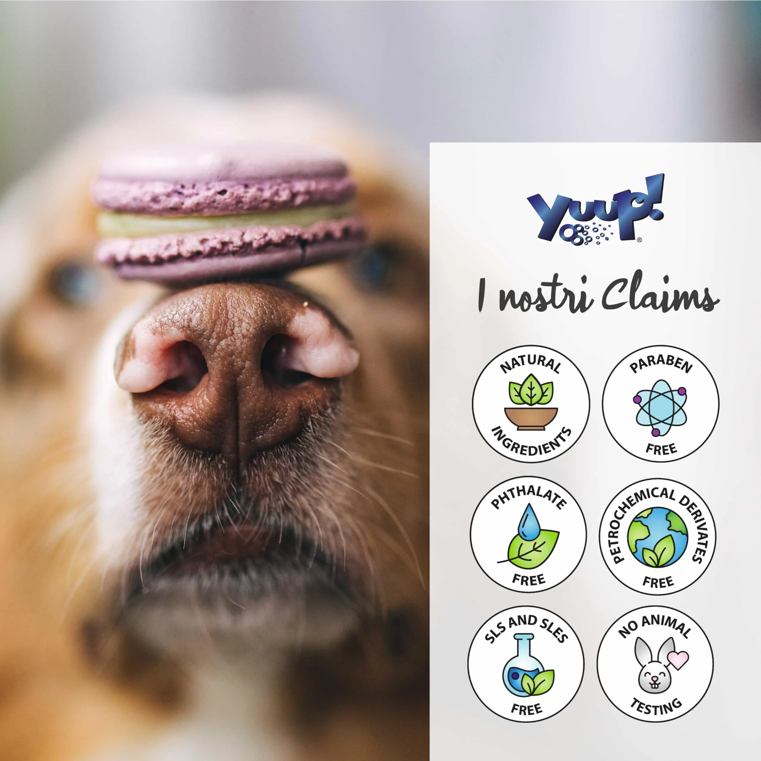 Yuup Macarons Duo Shampoo e Fragranza per cani e gatti - immagine 5