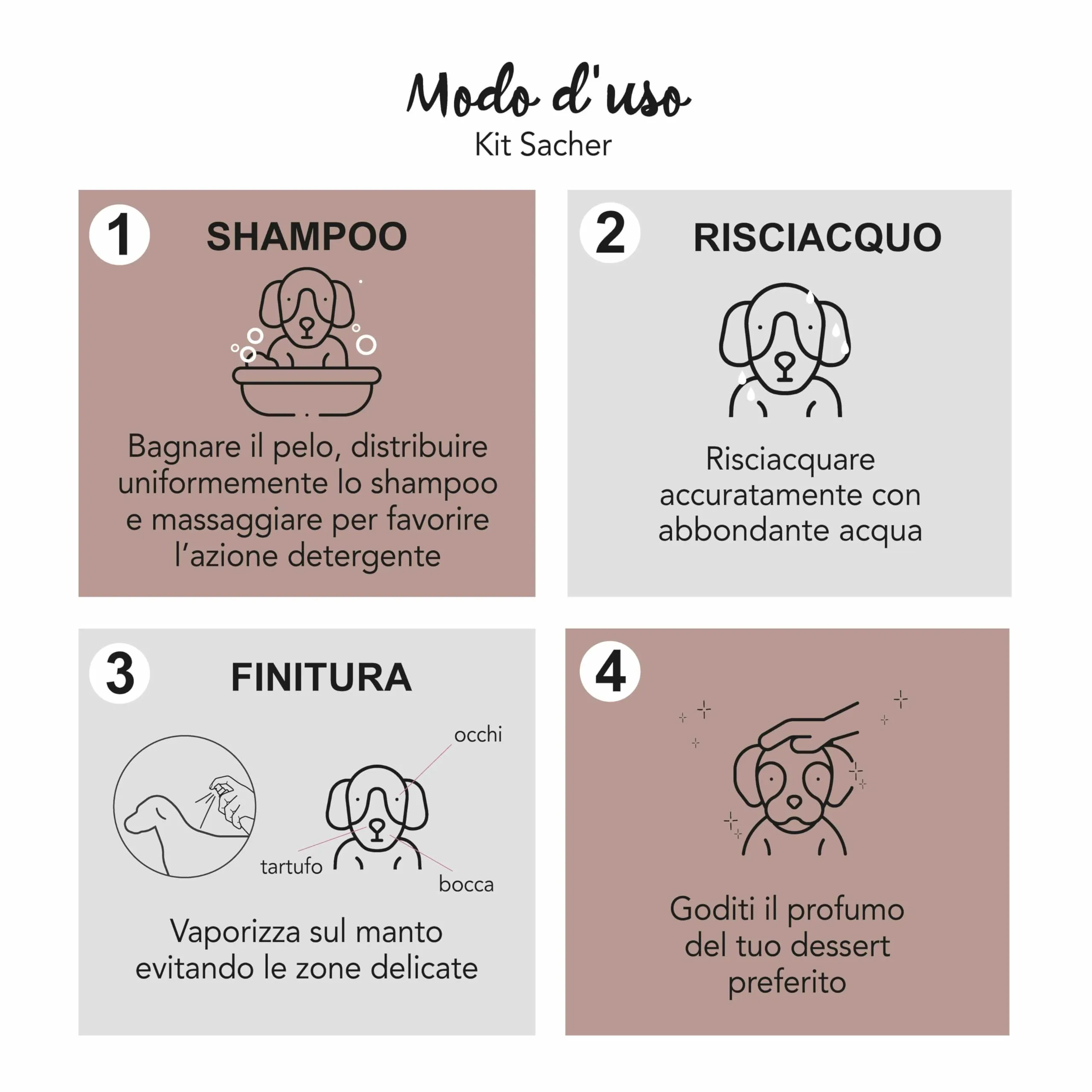 Yuup Sacher Duo - Shampoo e Fragranza per Cani e Gatti - immagine 3