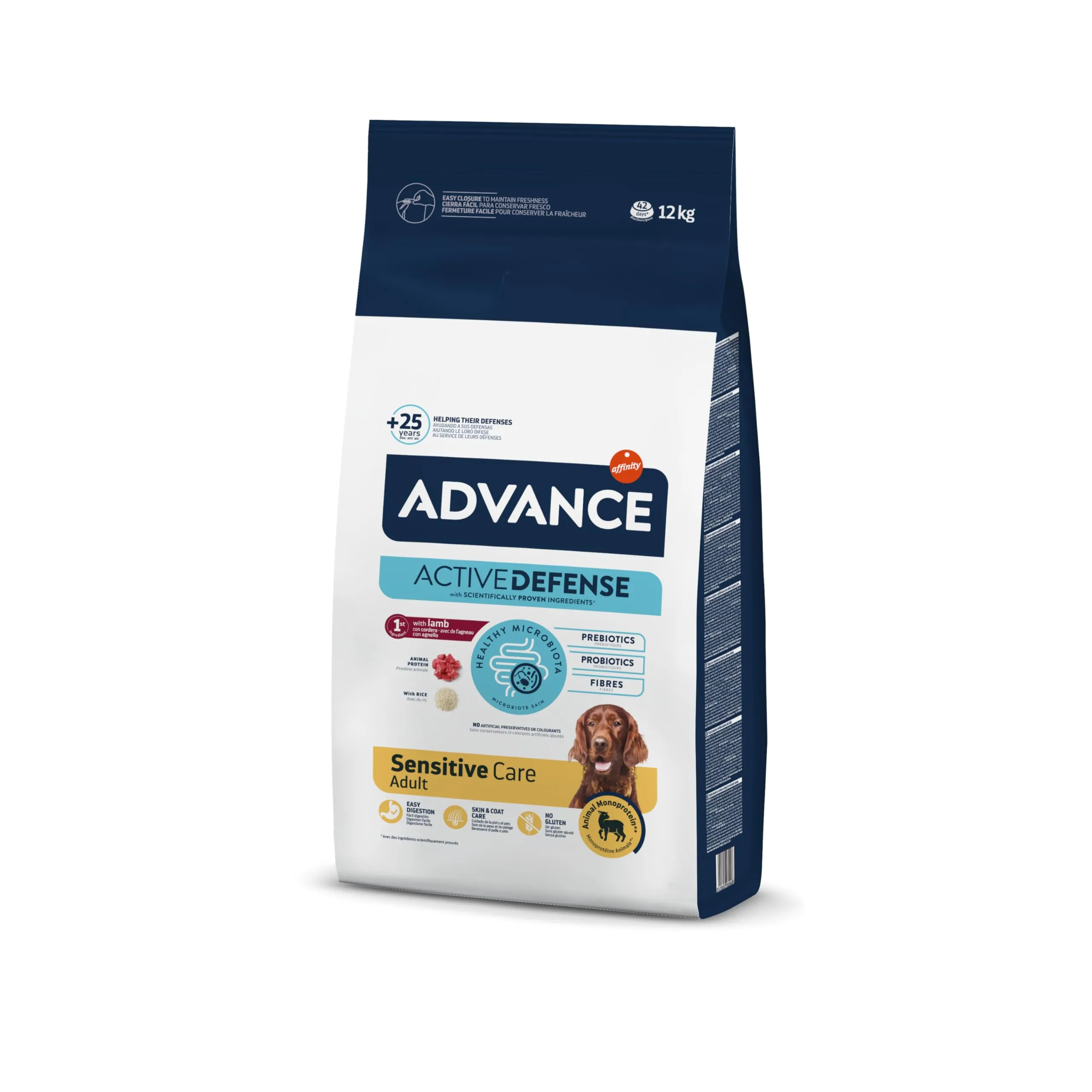 Advance Cibo per Cani Sensitive Agnello & Riso, 12 kg - immagine 1