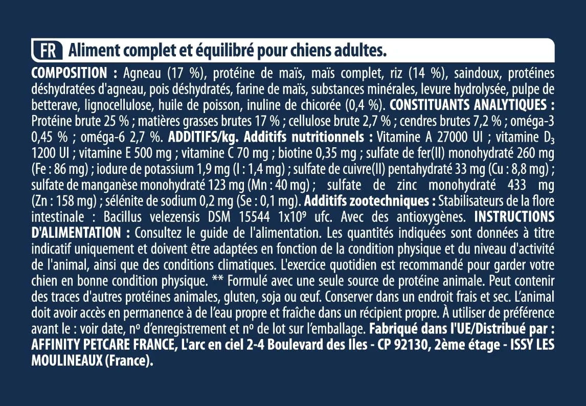 Advance Cibo per Cani Sensitive Agnello & Riso, 12 kg - immagine 4
