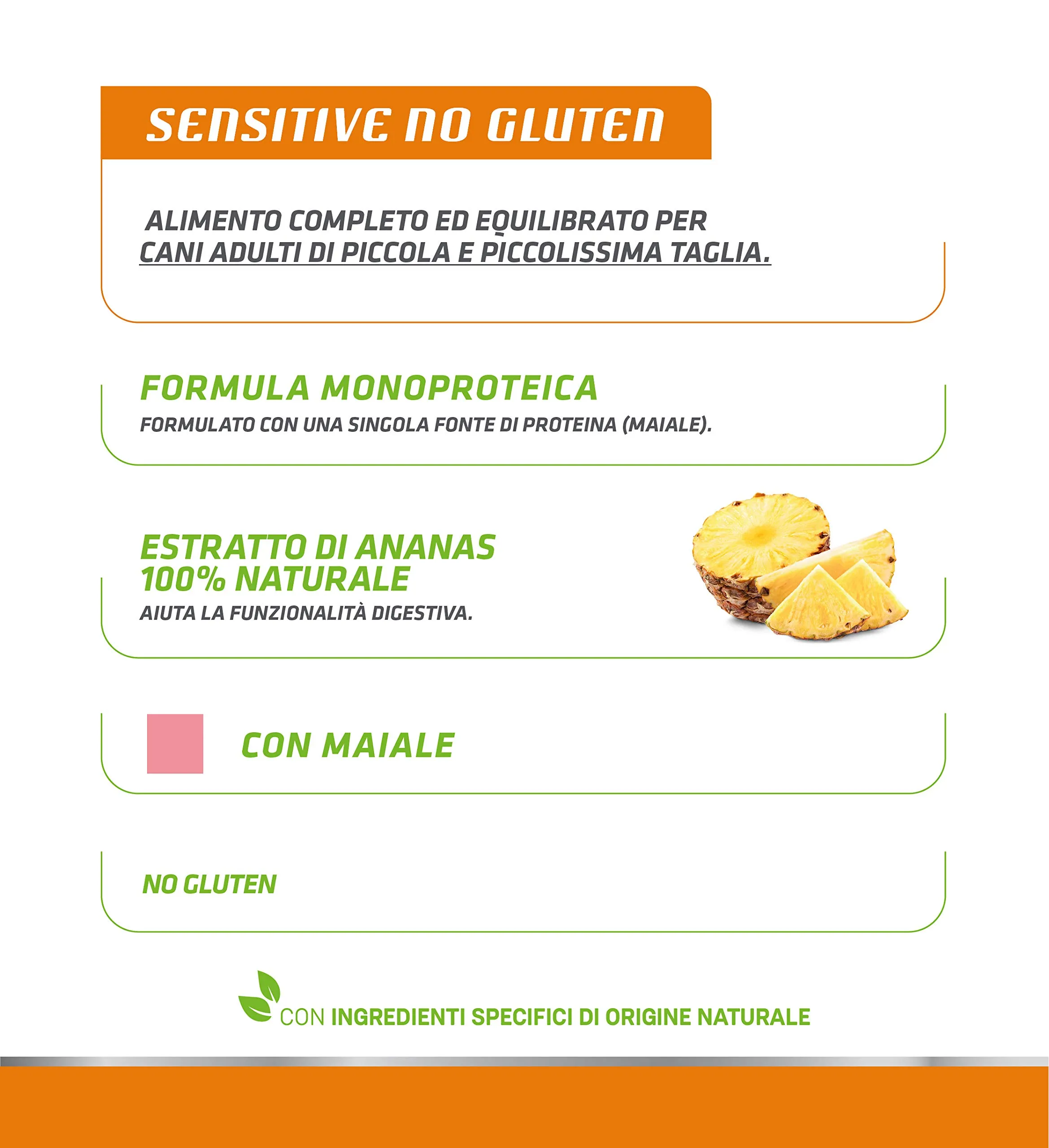 Trainer Natural Sensitive No Gluten Small & Toy Wet Dog Food with Pork, 24 x 150 g - immagine 4