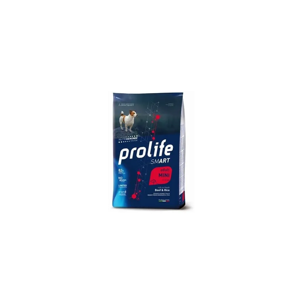 Prolife Adult Mini Manzo & Riso Nutrigenomic Dog Food - 7kg - immagine 1