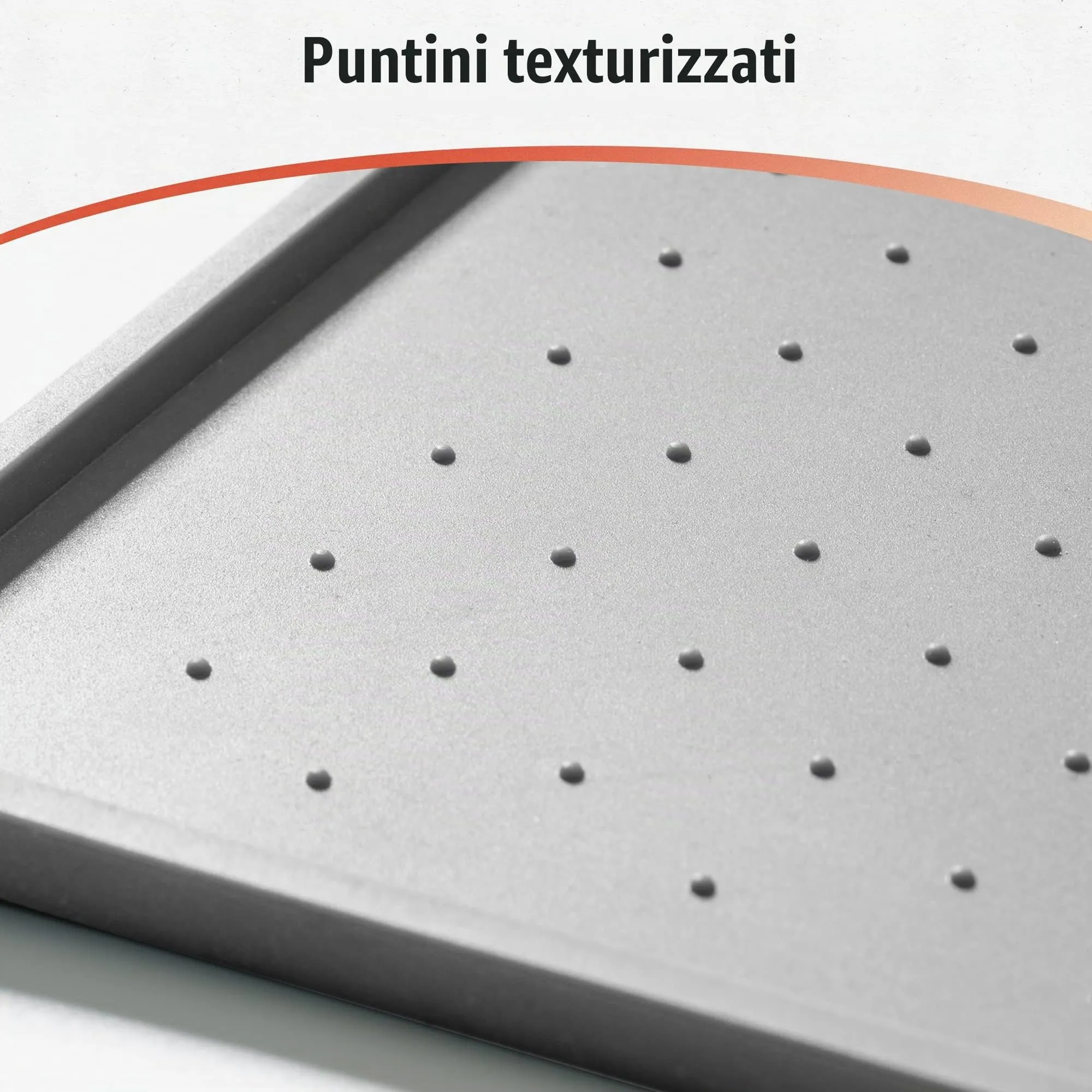 Conlun Tappetino Alimentazione per Cani e Gatti in Silicone Antiscivolo con Bordo Rialzato, 81 x 61 cm, Taupe - immagine 7