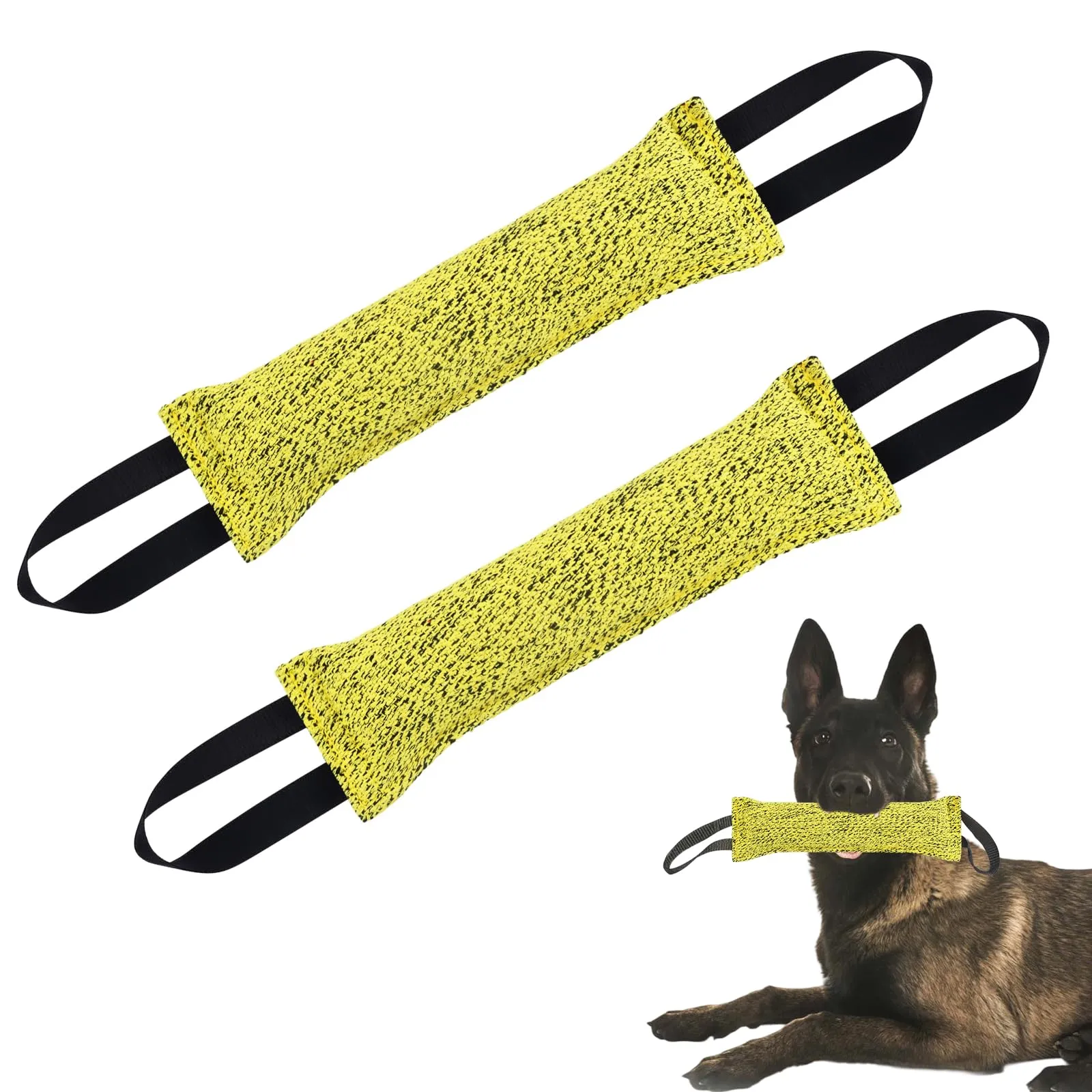 Ziyonix Manicotto per Cani 30cm con 2 Maniglie, Set da 2 Pezzi - immagine 1