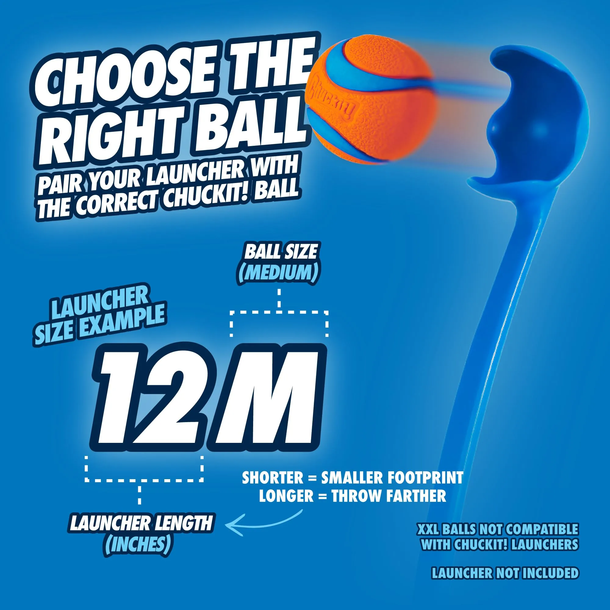 Chuckit! Lanciatore 12, M - immagine 6