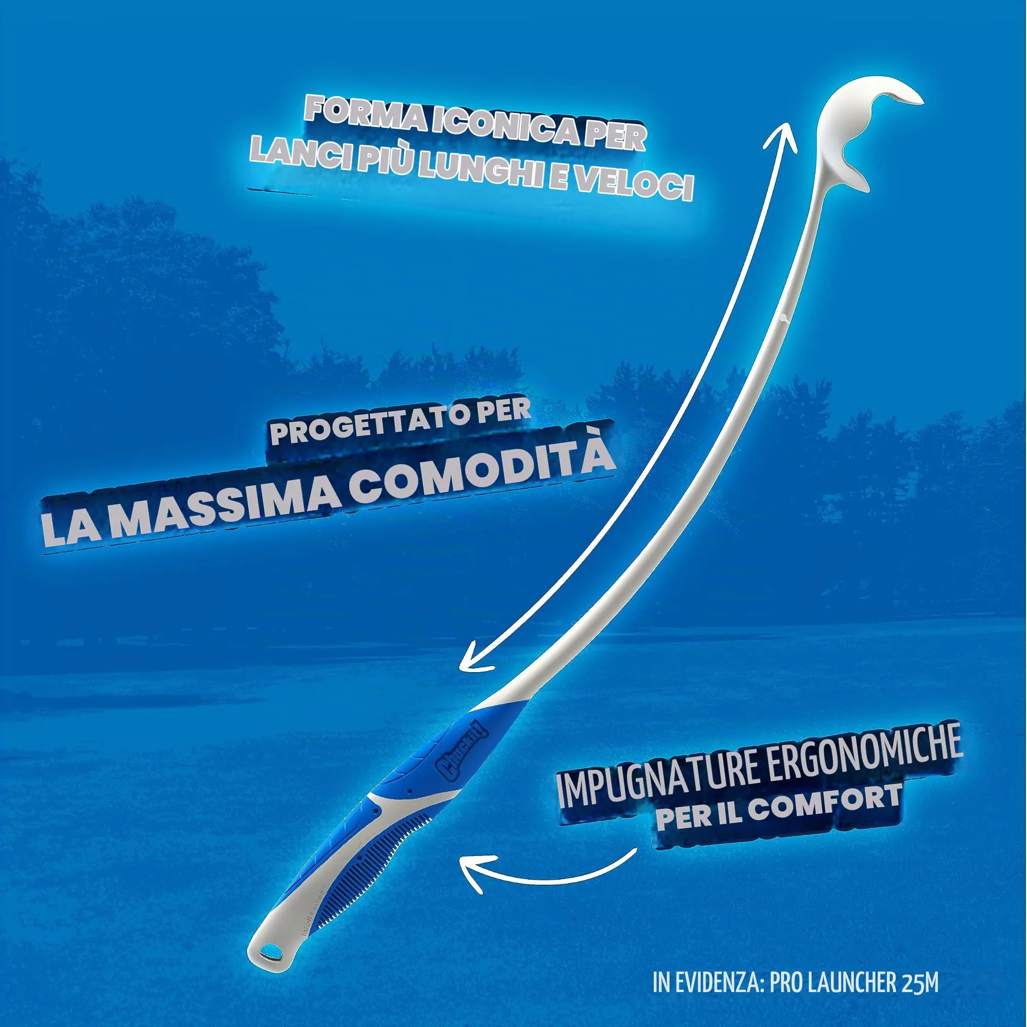 Chuckit! Ball Launcher 25M Medium Classic - immagine 2