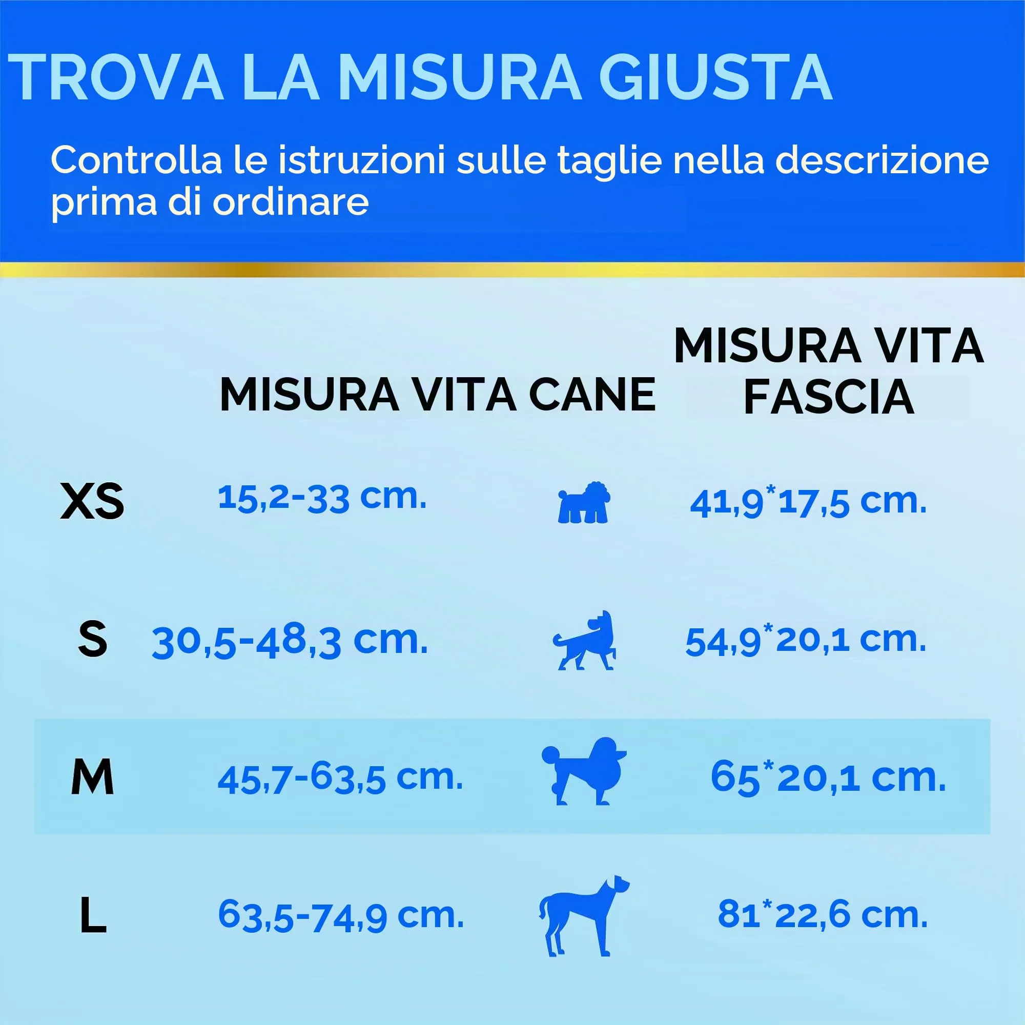 Honey Care All-Absorb Pannolini per cani maschi, A25, Medium, Bianco, 50 pezzi - immagine 3