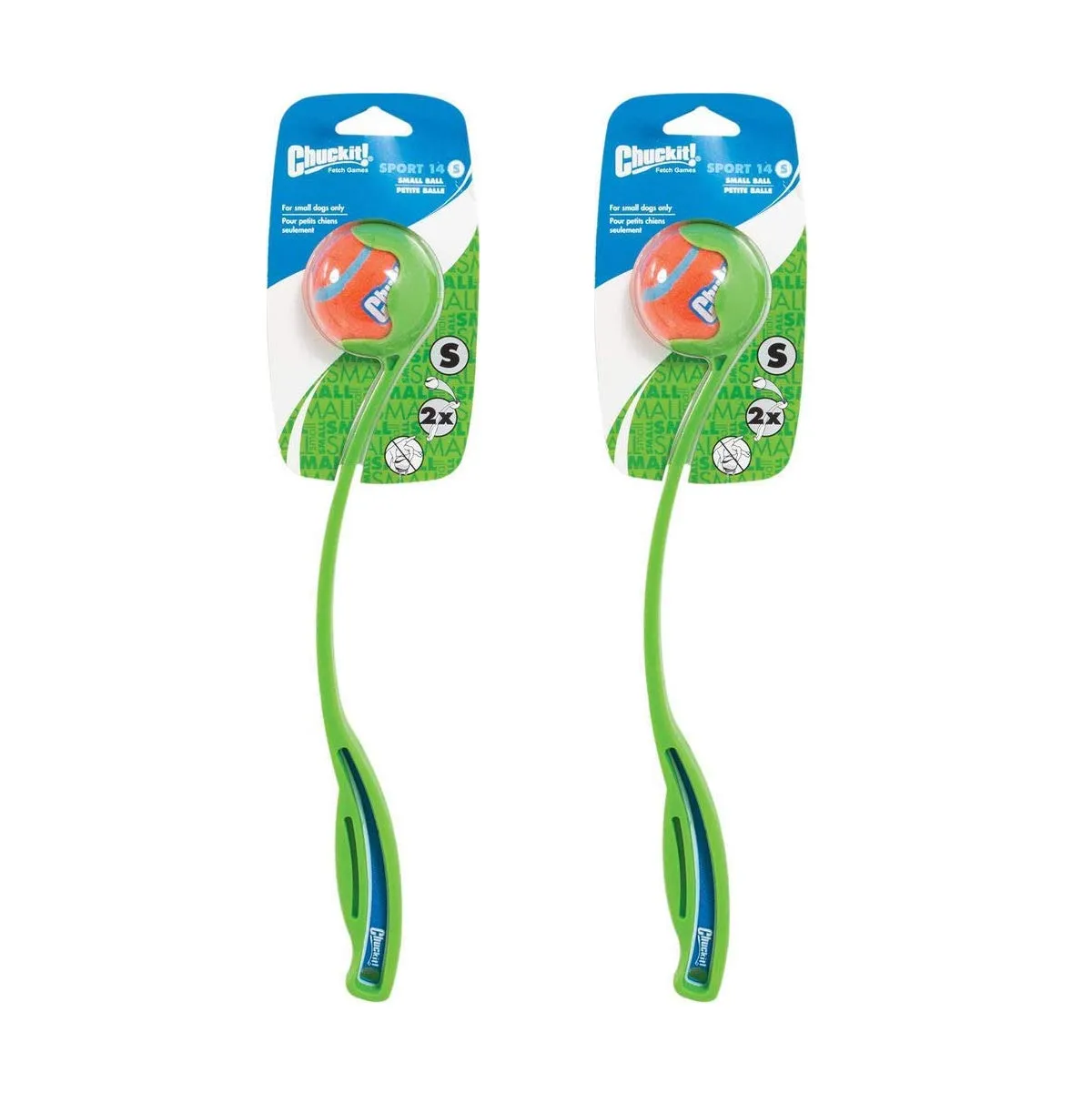 Chuckit! Lanciatore di palline per cani, Sport 14S - 2PK - immagine 1