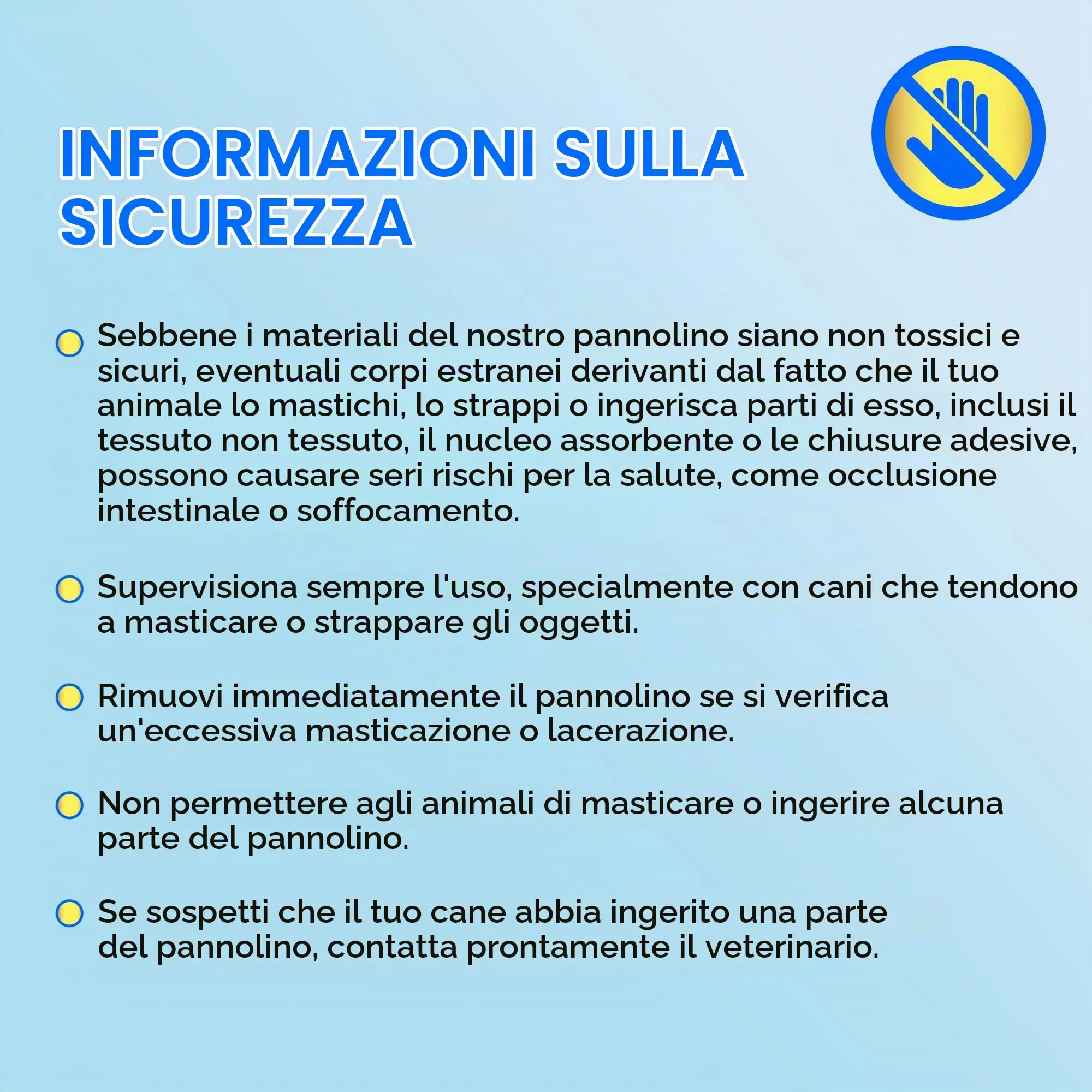 Honey Care All-Absorb A24 Fascia per cani maschile, 50 pezzi, Grande, Blu e Bianco - immagine 11