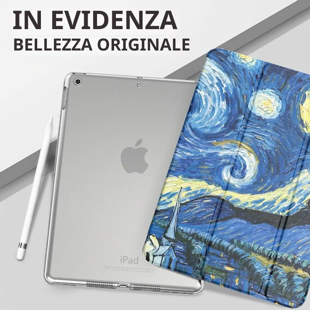 MoKo Cover for iPad 9th/8th/7th Gen 10.2 inches (2019-2021), Notte Stellata - immagine 9