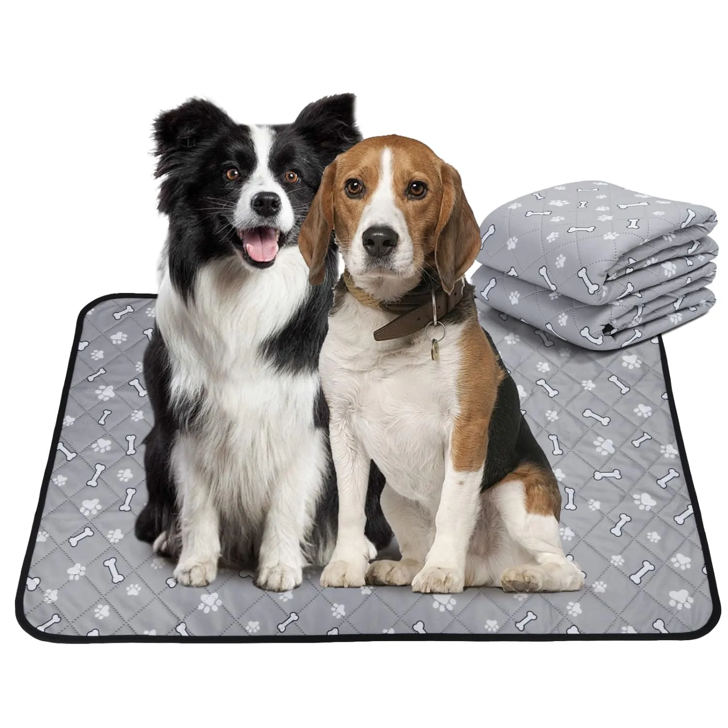 Nobleza Tappetini Lavabili per Cani e Gatti, Assorbenti e Riutilizzabili, 120x90 cm, 2 Pezzi - immagine 1
