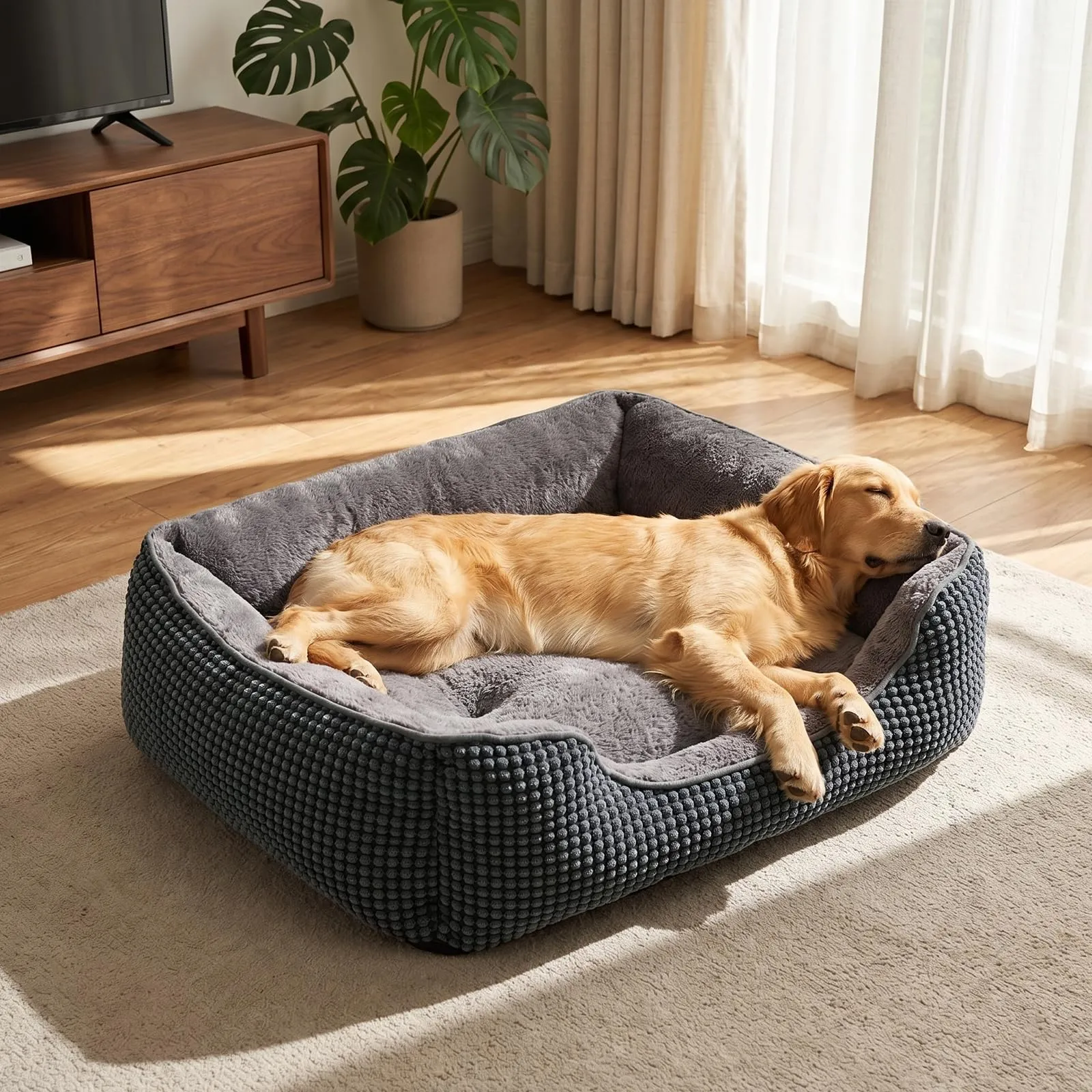 FURTIME Cuccia Cane Interno Lavabile, 89x63x23cm - immagine 1