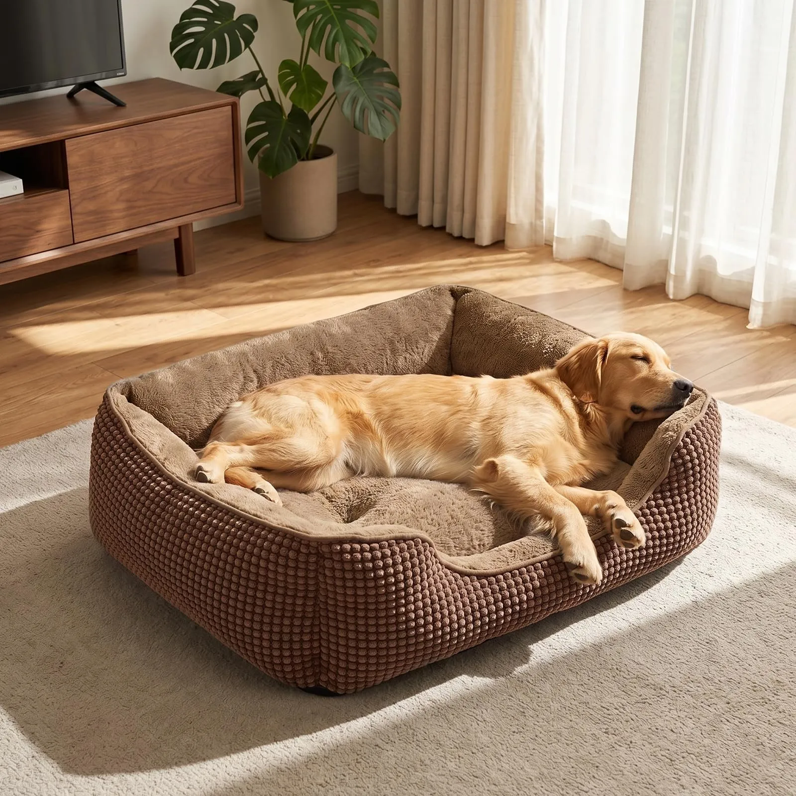 FURTIME Cuccia Cane Interno Lavabile, 89x63x23cm - immagine 1