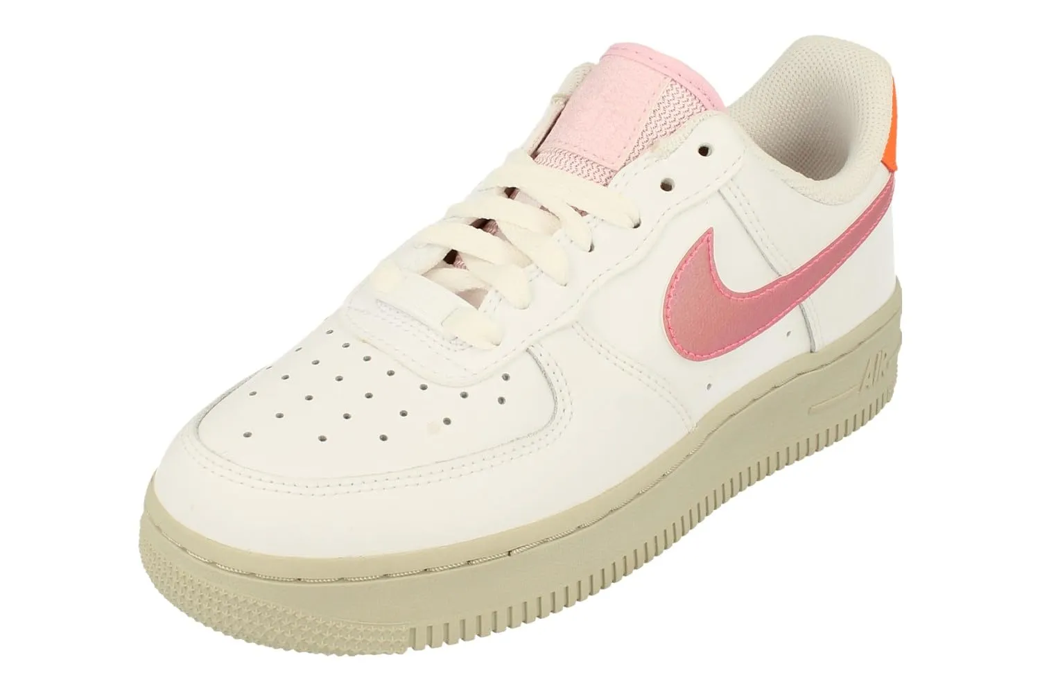 Nike Air Force 1 '07 Women's Basketball Shoes - White Digital Pink Pink Foam, 36.5 EU - immagine 1