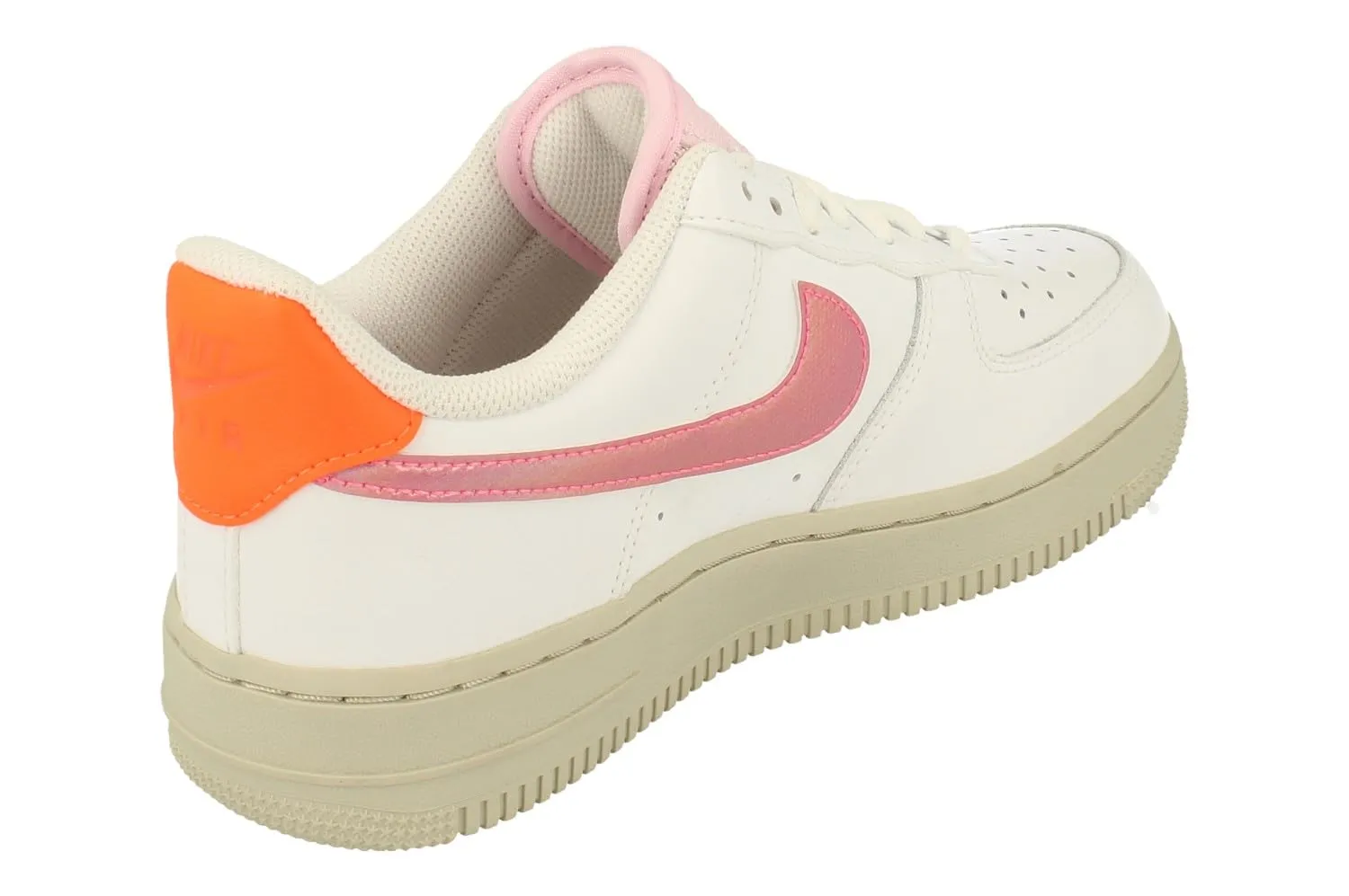 Nike Air Force 1 '07 Women's Basketball Shoes - White Digital Pink Pink Foam, 36.5 EU - immagine 3