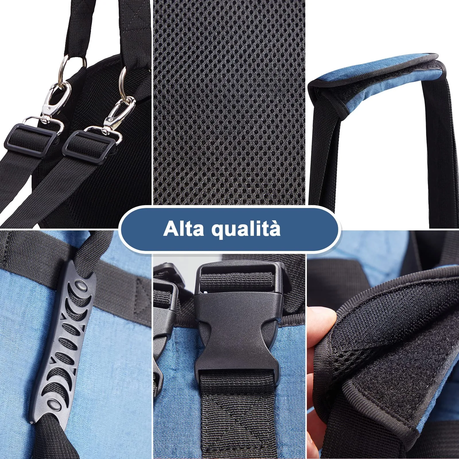 COODEO Dog Carry Sling Support Harness for Arthritis (L, Blu) - immagine 7